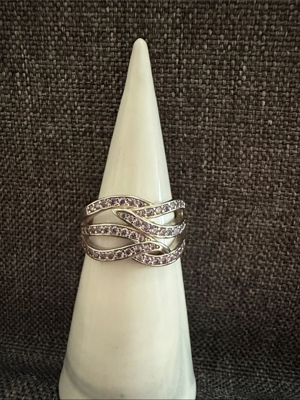Ryze Party .925 sterling silver Size 9 Born to Shine February